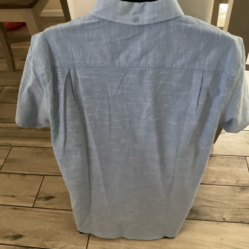 New men’s Short Sleeve One & Only Stretch Classic Fit Woven Shirt size L M - Picture 3 of 9